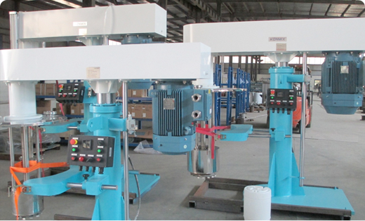 Our powder mixing system applied in spices production