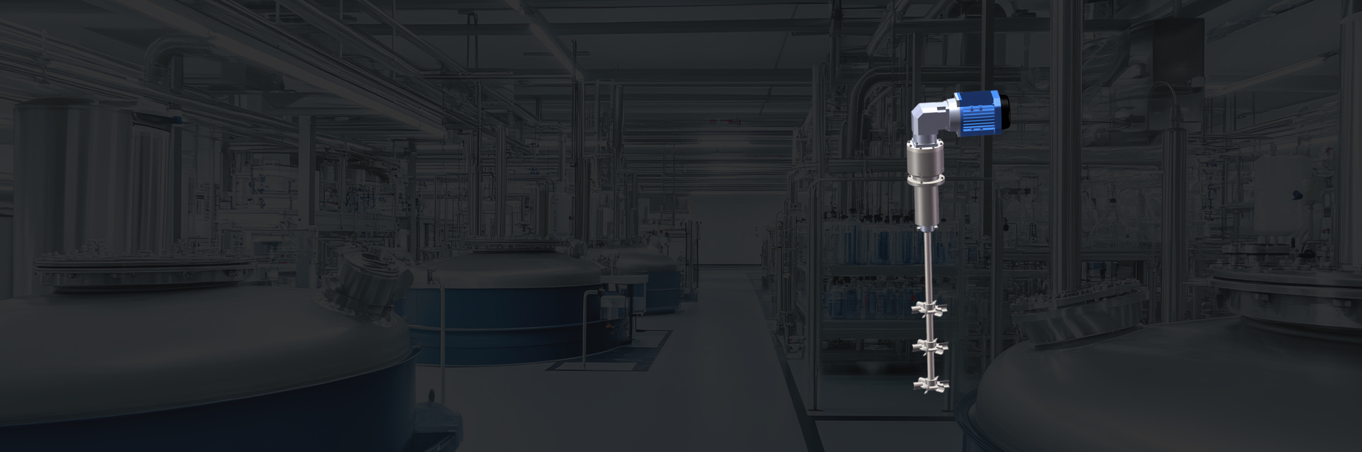 磁悬浮长轴搅拌器